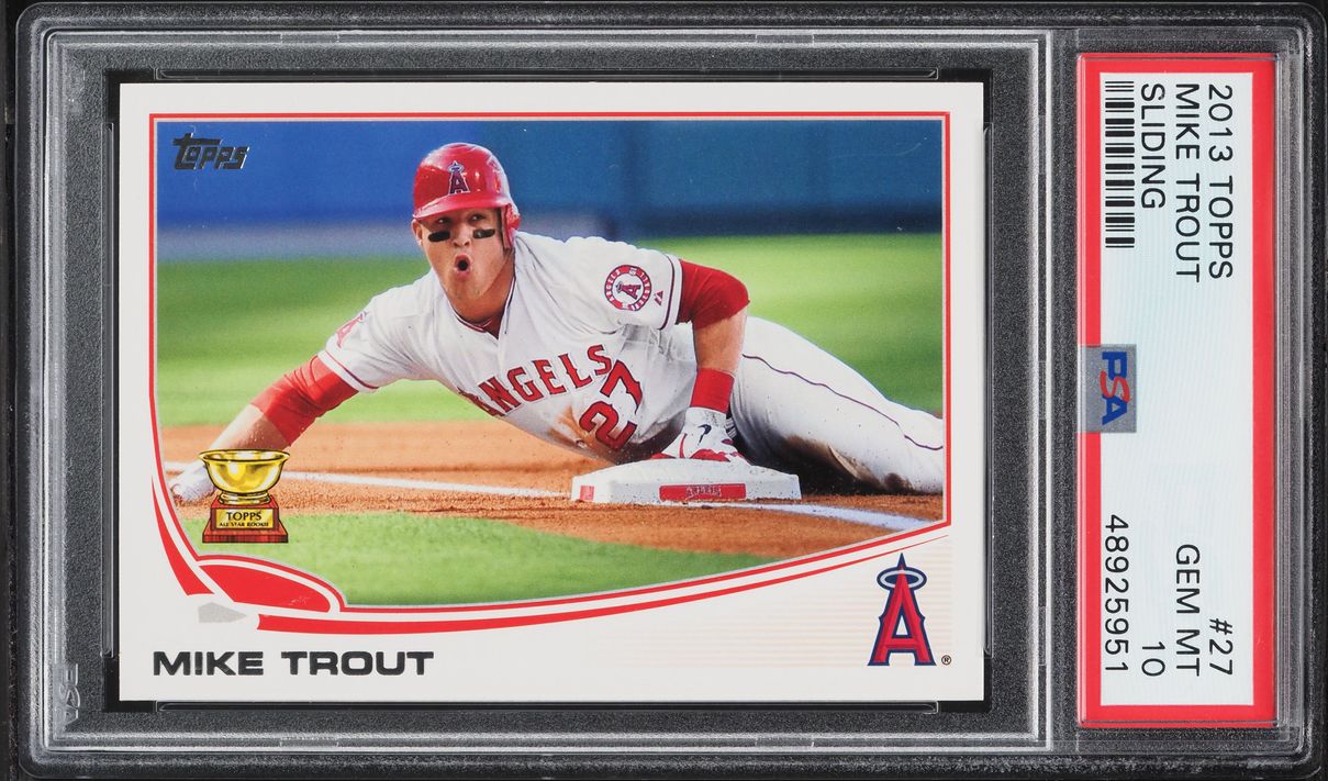 2013 Topps Mike Trout #27 PSA 10 GEM MINT