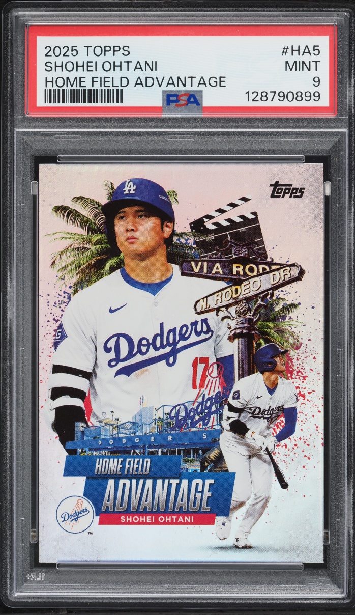 2025 Topps Home Field Advantage Shohei Ohtani #HA-5 PSA 9 MINT