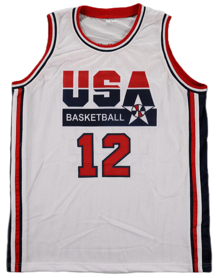 Dominique Wilkins Signed Atlanta Hawks Basketball Jersey - PSA/DNA