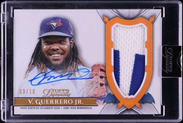 2024 Stadium Club Chrome Vladimir Guerrero Jr. AUTO #SCCAVG PSA 8