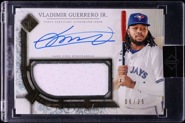 2024 Stadium Club Chrome Vladimir Guerrero Jr. AUTO #SCCAVG PSA 8