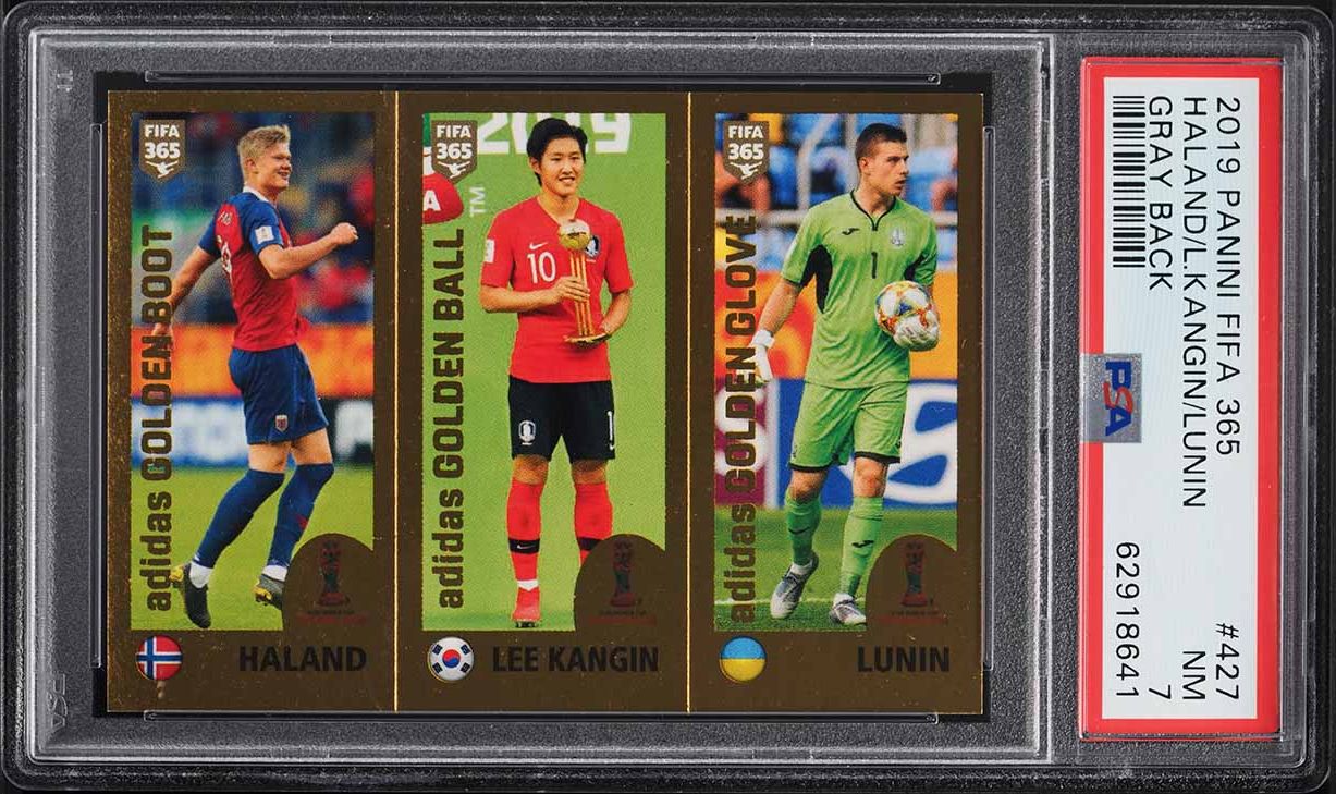 2019 Topps Now Bundesliga Erling Haaland ROOKIE #173 PSA 10 GEM