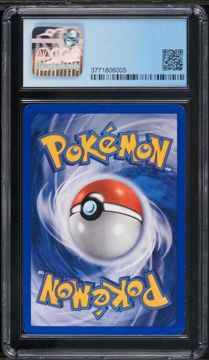 2007 Pokemon EX Power Keepers Holo Vaporeon Gold Star #102 CGC 8 NM-MT
