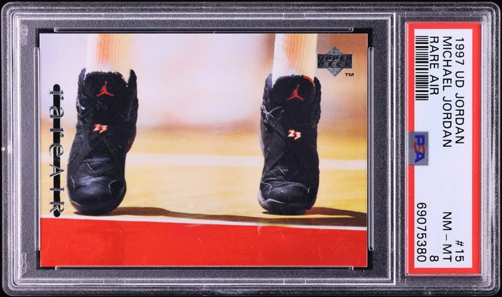 マイケル ジョーダン UD Lineage PSA 8 2008 UD Lineage Mr June #MJ-8 Michael Jordan PSA 8 (3 in all