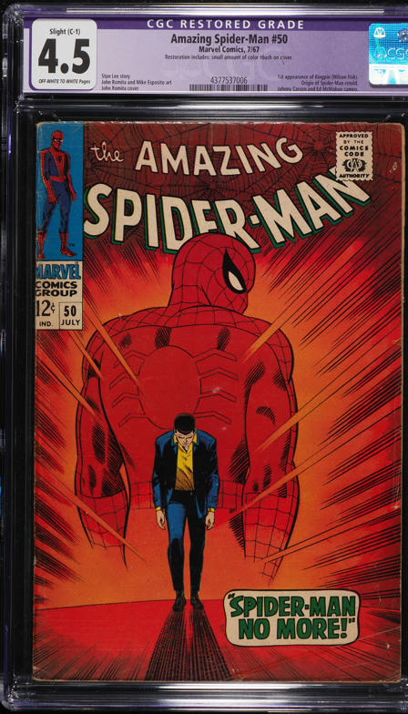 Amazing Spider-Man #31 (Marvel, 1965) CGC 4.5 Off-White Pages on