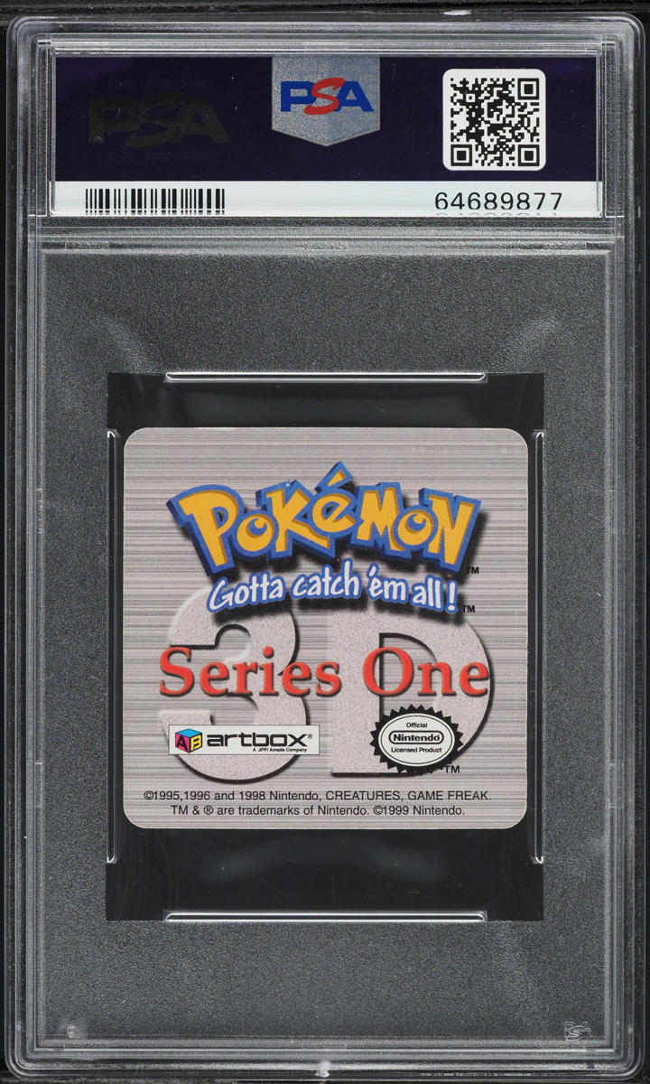1999 Pokemon Action Flipz Series One 3-D Chase Charizard #S-3 PSA 8 NM-MT
