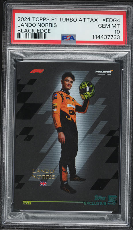 海外　スタンプ　レース   9点 2021 Topps Chrome Formula 1 F1 Purple Refractor Lando Norris /399