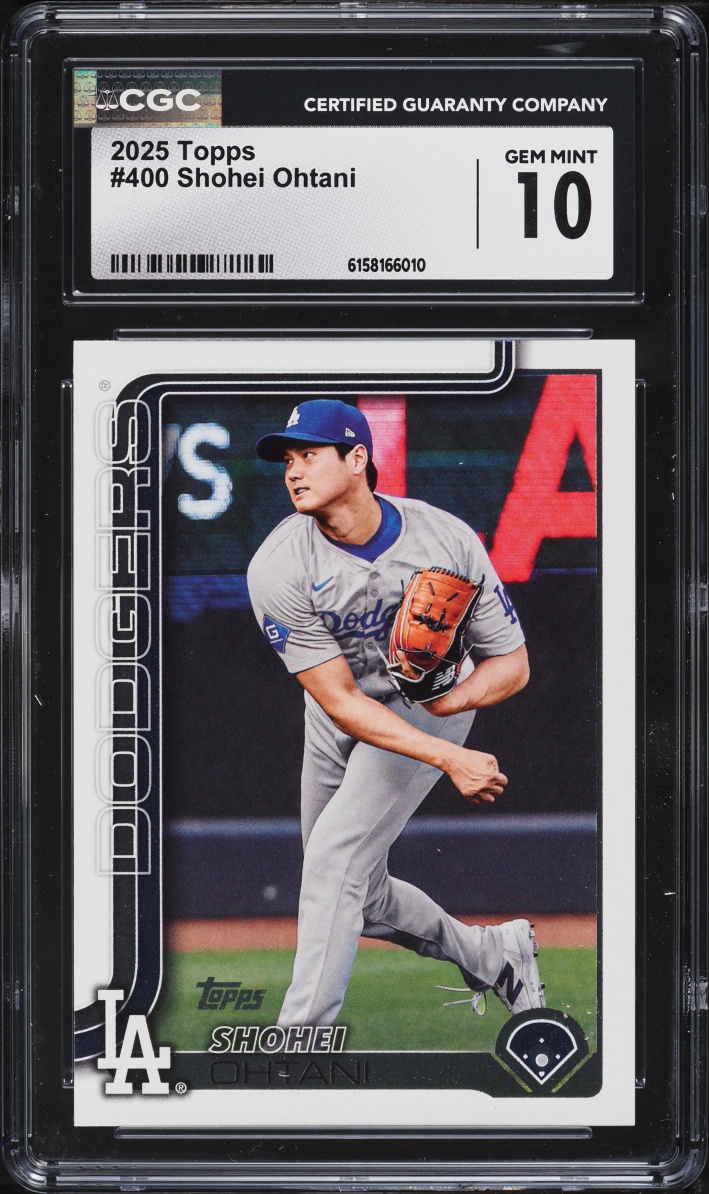 2025 Topps Shohei Ohtani #400 CGC 10 GEM MINT