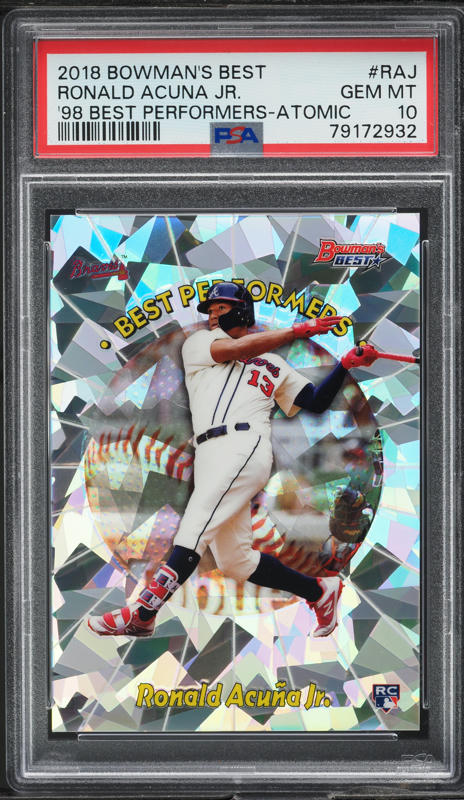 1999 Bowman's Best Atomic Refractor Ken Griffey Jr. /100 #80