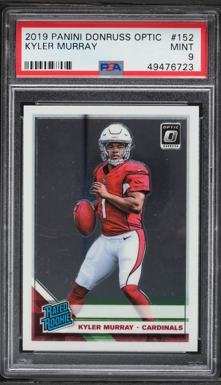 2019 Donruss Optic Kyler Murray ROOKIE #152 PSA 9 MINT