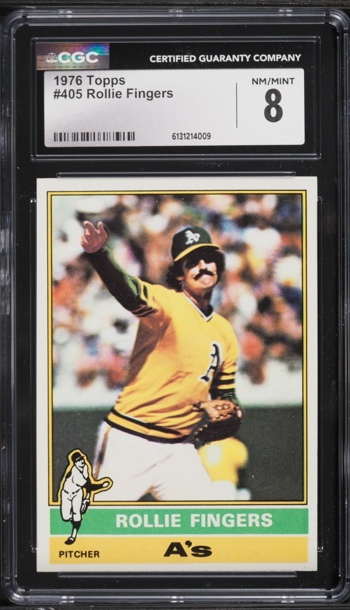 1976 Topps Rollie Fingers #405 CGC 8 NM-MT