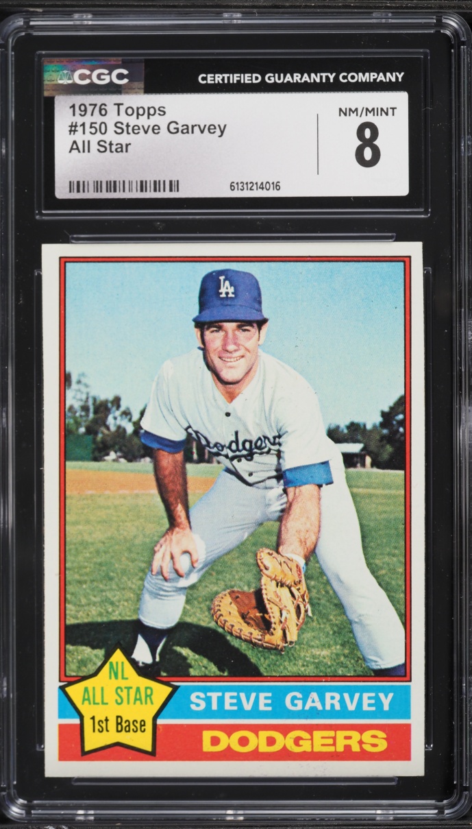 1976 Topps Steve Garvey ALL-STAR #150 CGC 8 NM-MT