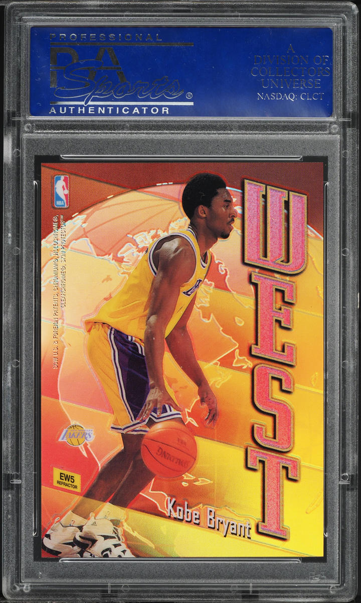 1998 Topps East & West Refractor Michael Jordan & Kobe Bryant #EW5 PSA 10 GEM