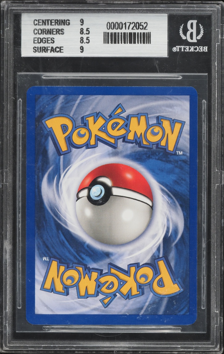 1999 Pokemon Base Set Holo Charizard #4 BGS 8.5 NM-MT+