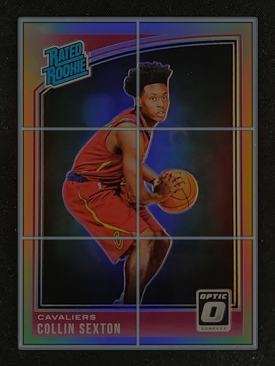 2018 Donruss Optic Holo Collin Sexton ROOKIE #180 MBA AUTH on