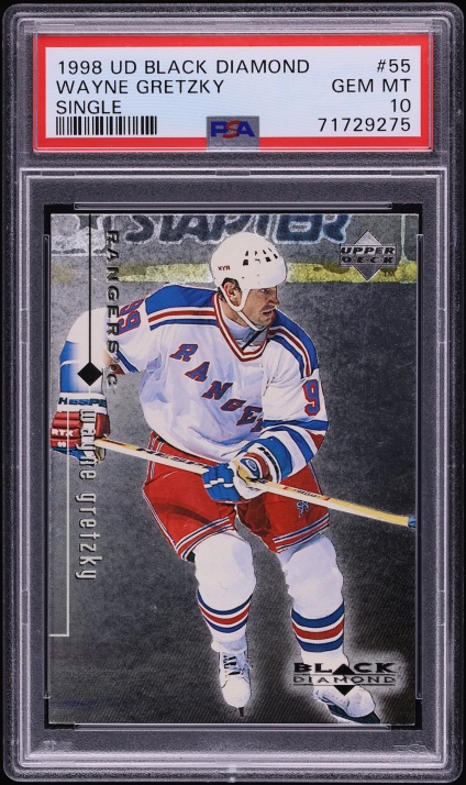 1998 Black Diamond Single Wayne Gretzky #55 PSA 10 GEM MINT