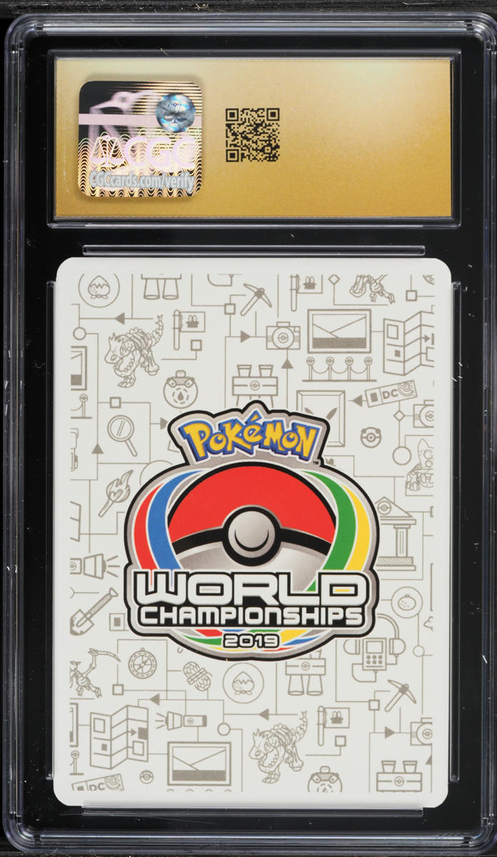 2019 Pokemon World Championships Decks Fire Box Kaya Lichtleitner Ninetales #16 CGC 10 PRISTINE