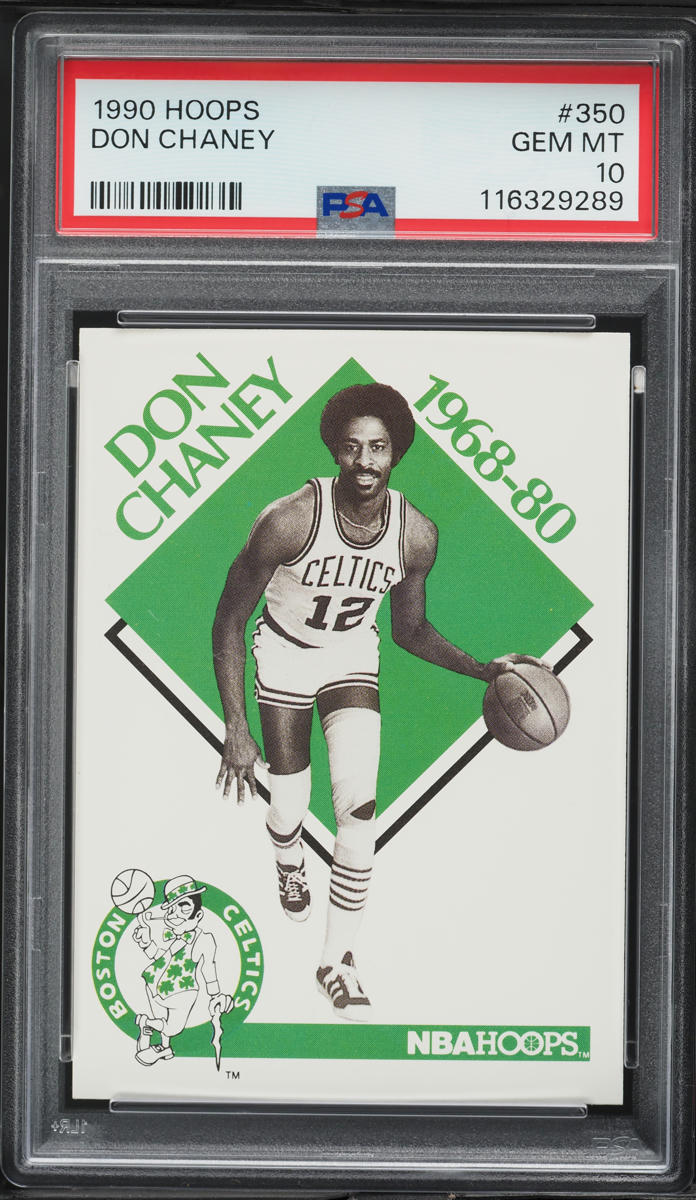 1990 Hoops Don Chaney #350 PSA 10 GEM MINT - Main Image