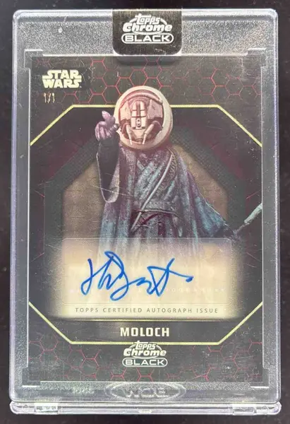 2025 Topps Chrome Star Wars Superfractor Luke Skywalker Mark