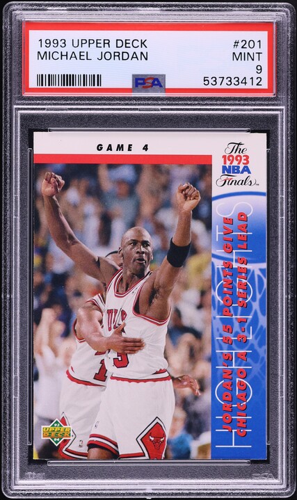マイケルジョーダン 1993 Upper Deck PSA 9 1993-94 UPPER DECK #23 MICHAEL JORDAN PSA 9 | eBay