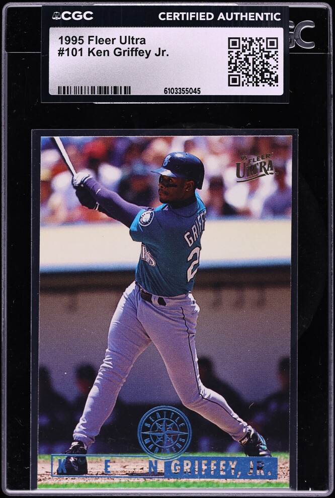 1995 Fleer Ultra Ken Griffey Jr. #101 CGC AUTH