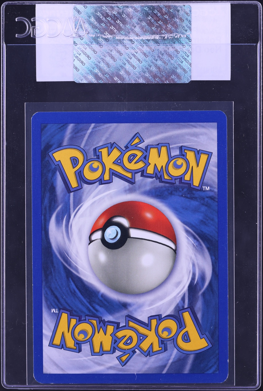2002 Pokemon Neo Destiny Dark Pupitar #38 CGC AUTH