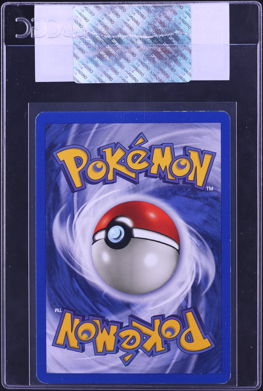 2002 Pokemon Neo Destiny Larvitar #70 CGC AUTH