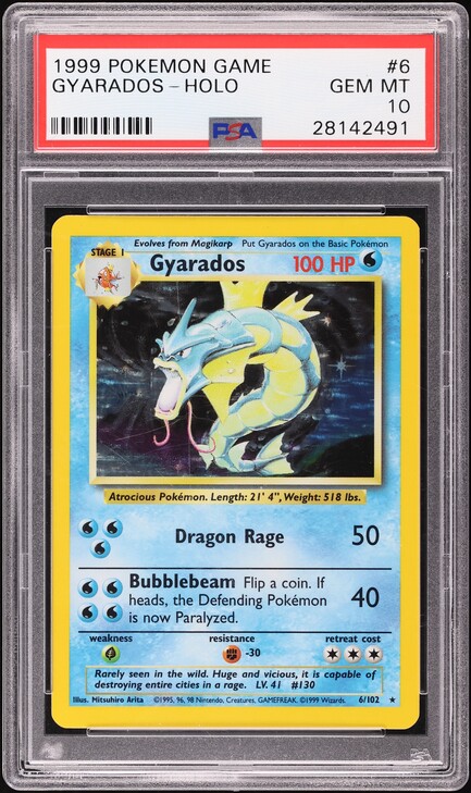 2015 Pokemon XY Ancient Origins Holo Gyarados #21 PSA 10 GEM MINT