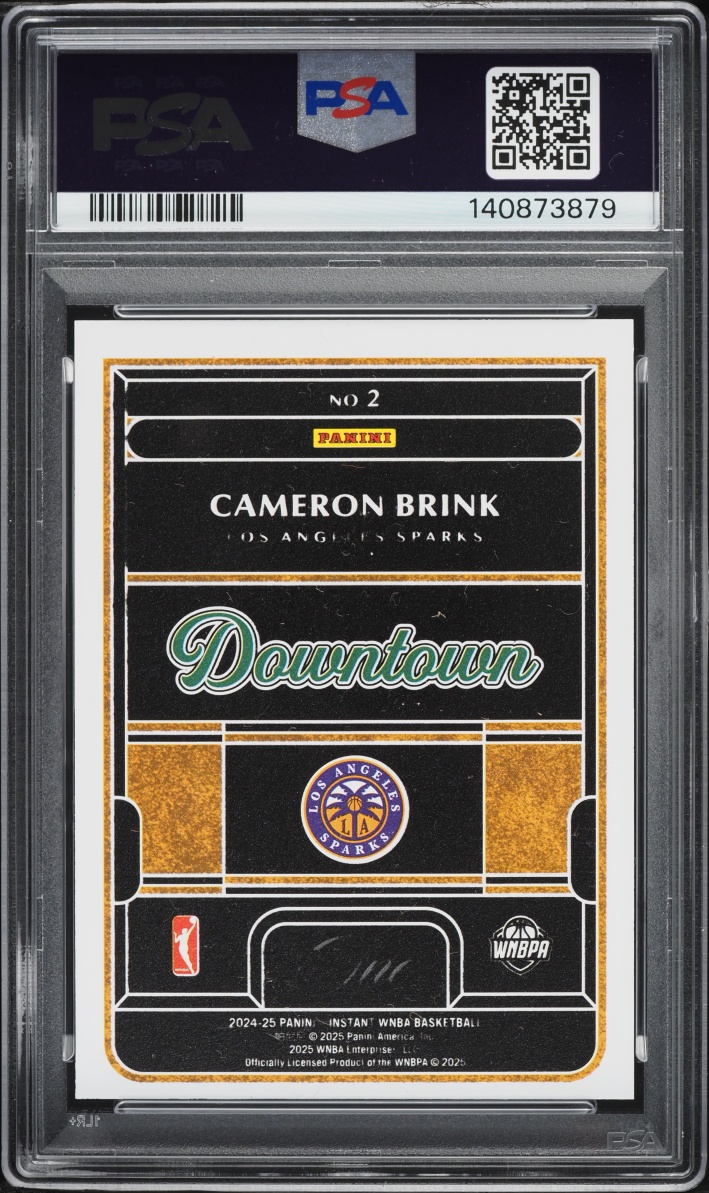 2024 Panini One And One Royalty WNBA Downtown Cameron Brink ROOKIE #2 PSA 9 MINT