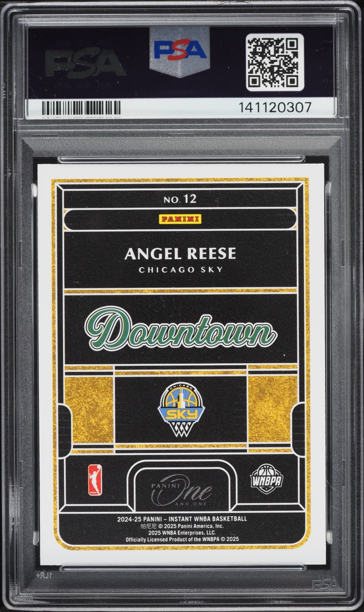 2024 Panini One And One Royalty WNBA Downtown Angel Reese ROOKIE #12 PSA 10 GEM MINT
