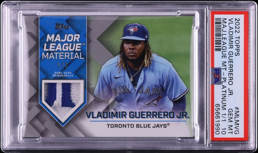 99枚限定 Vladimir Guerrero Jr Patch auto RC 2024 Topps Series 1 VLADIMIR GUERRERO JR Relic Patch | eBay
