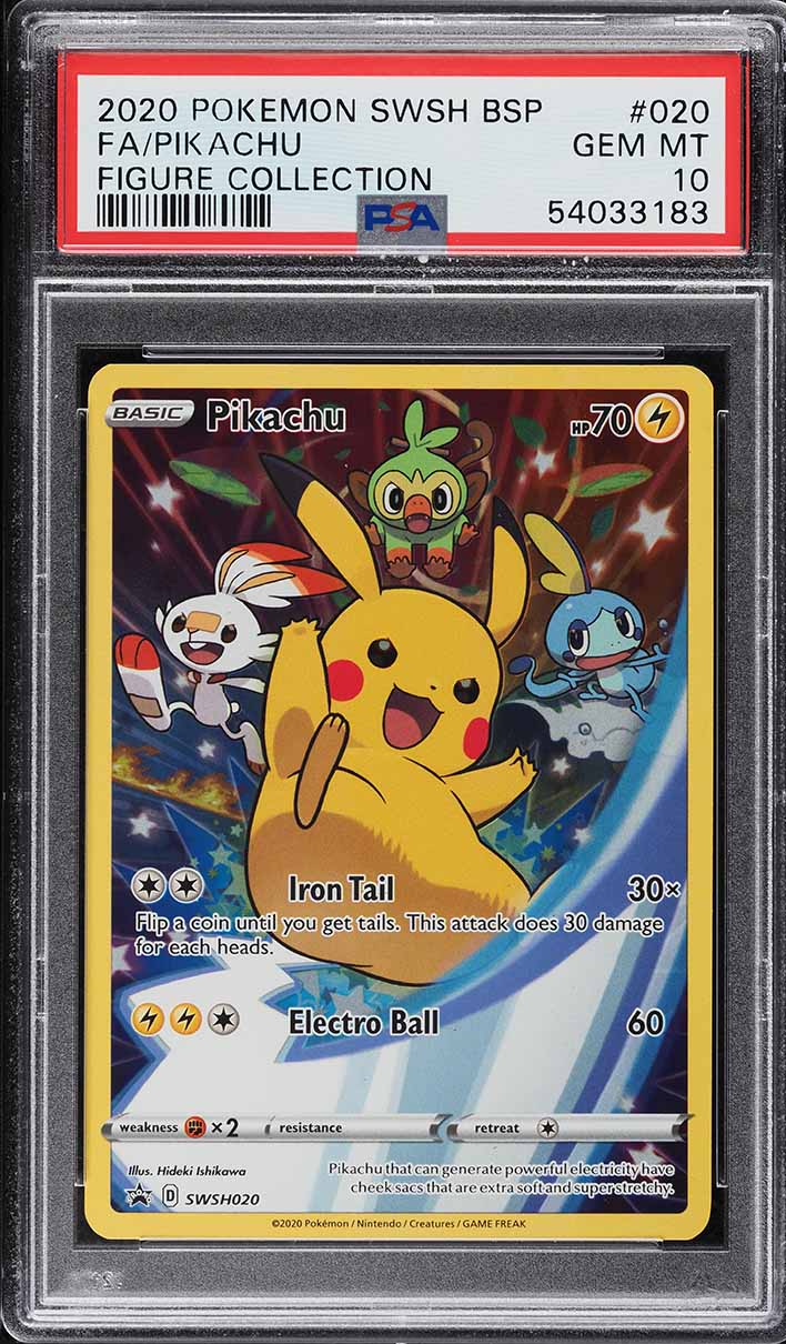 2022 Pokemon Japanese SWSH Dark Phantasma CHR Pikachu #73 PSA 10