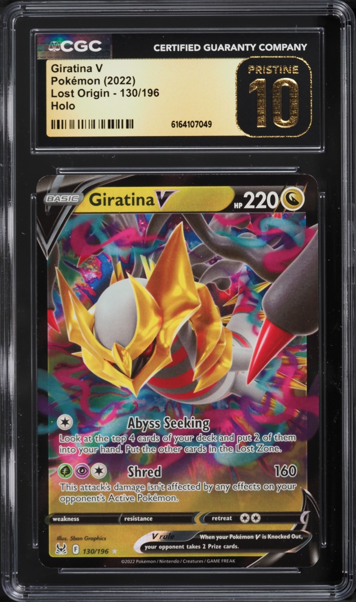 2022 Pokemon Sword & Shield Lost Origin Holo Giratina VSTAR #131 CGC 10 PRISTINE