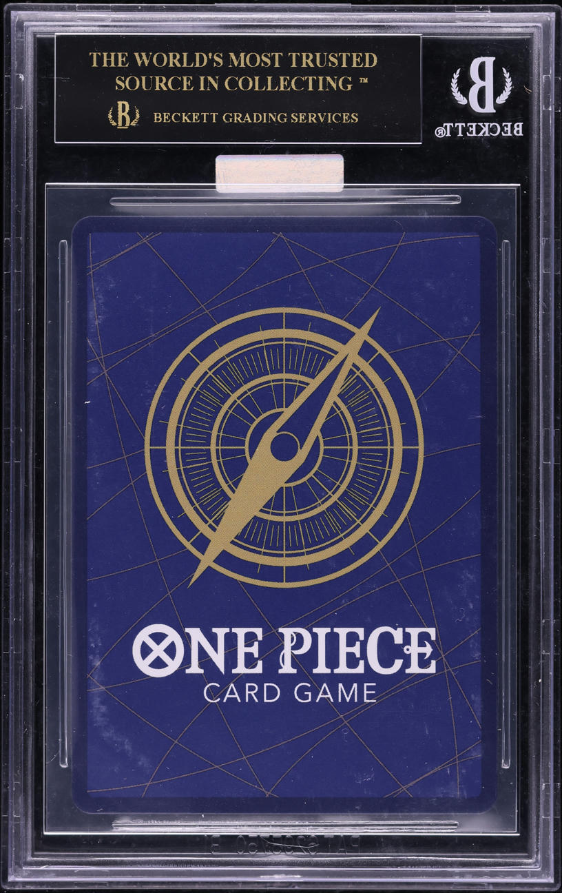 2022 One Piece Promo Championship Pack Foil Jewelry Bonney #ST02-007 MBA BGS 10 BLACK LABEL