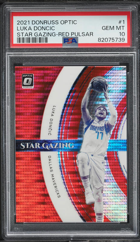 2022 Donruss Optic Star Gazing Red Wave Zion Williamson #5