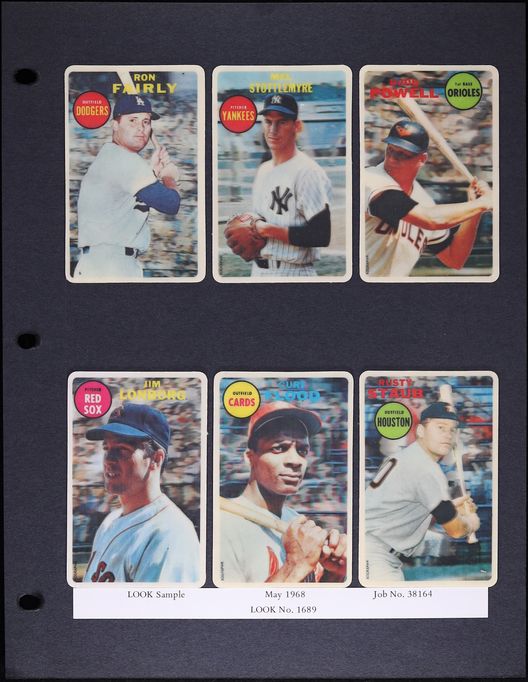 1968 Topps 3D Baseball Football & Soccer Sample Set w/ Roberto Clemente