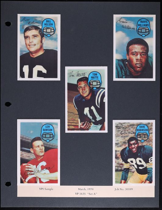 1968 Topps 3D Baseball Football & Soccer Sample Set w/ Roberto Clemente