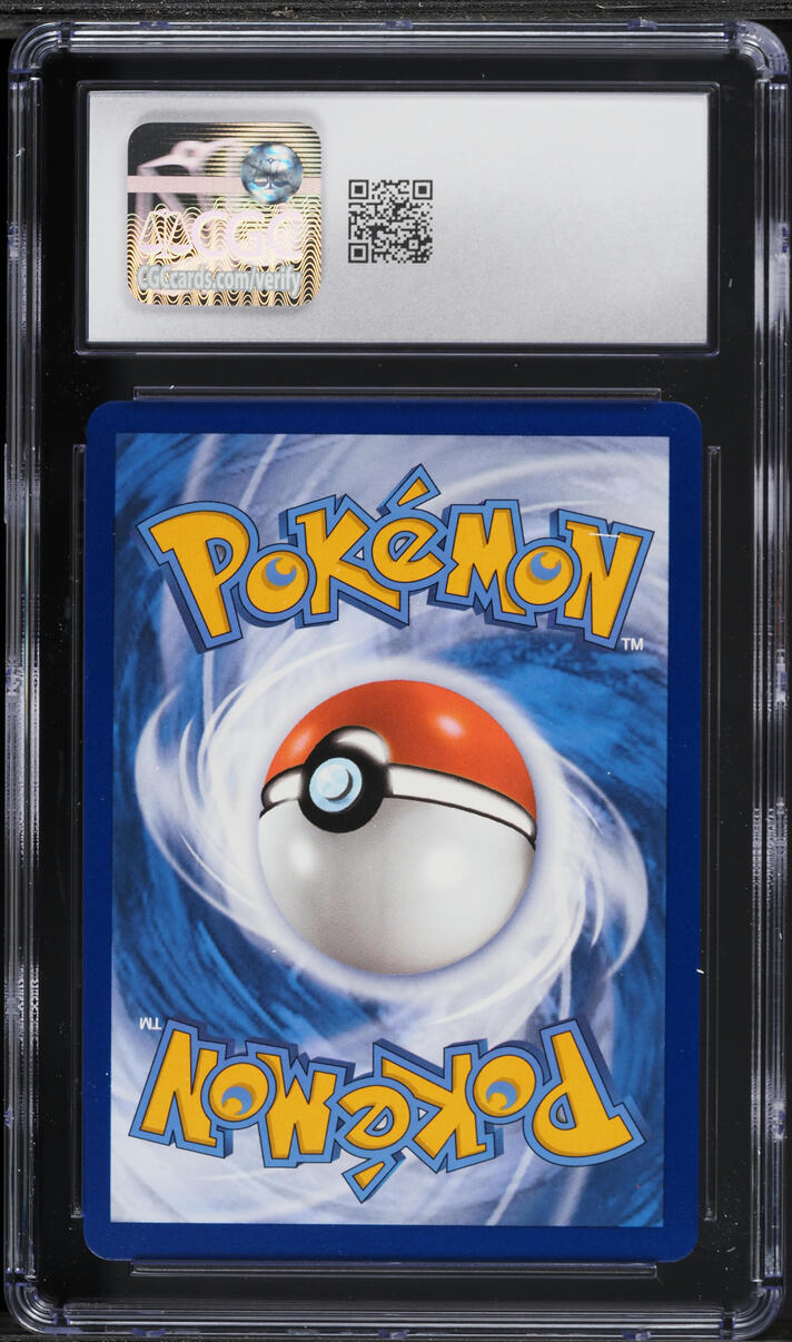 2022 Pokemon Sword & Shield Silver Tempest Holo Radiant Jirachi #120 CGC 8 NM-MT