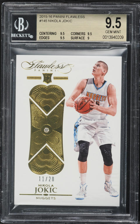 2015 Panini Preferred Crown Royale Nikola Jokic ROOKIE AUTO /85