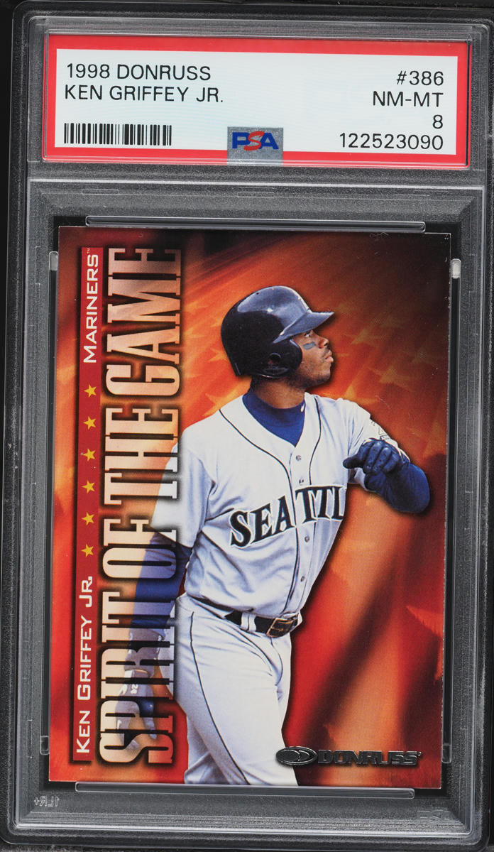 1998 Donruss Ken Griffey Jr. #386 PSA 8 NM-MT