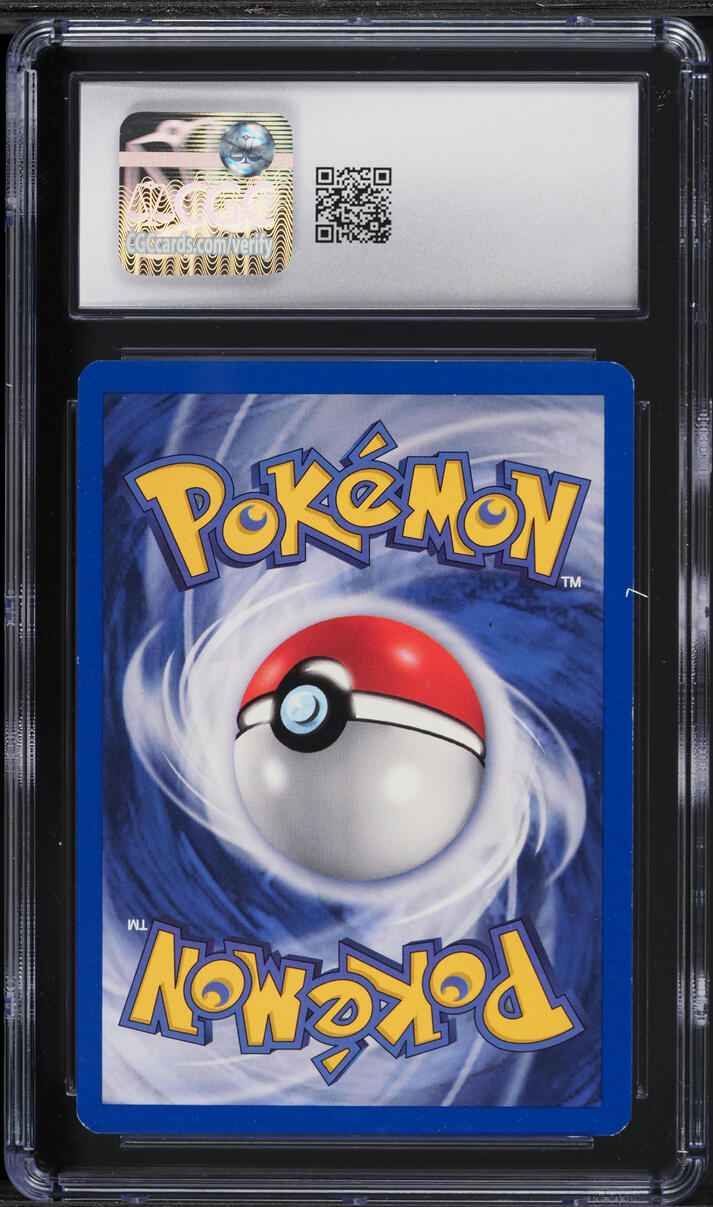 2000 Pokemon Team Rocket Meowth #62 CGC 8 NM-MT