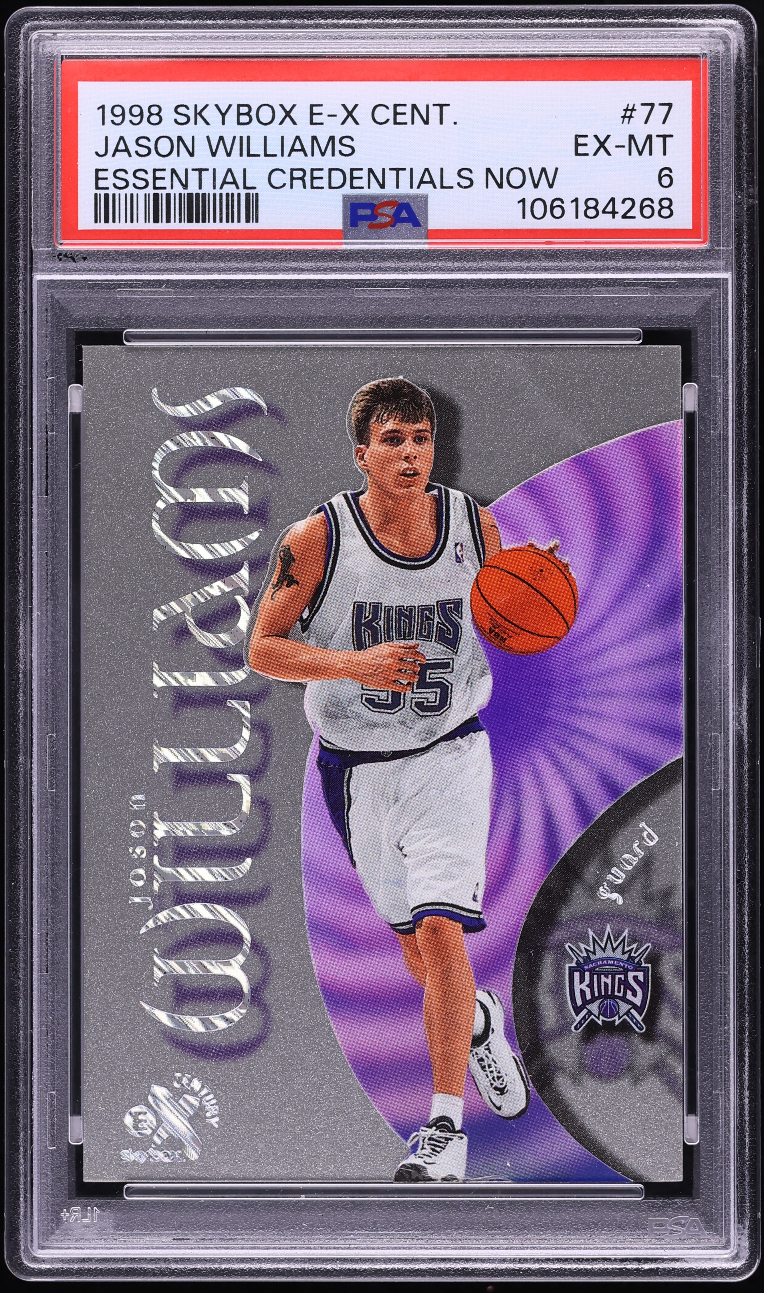 ex credentials jason williams クレデンシャル 1998 Skybox E-X Century Essential Credentials Now Jason
