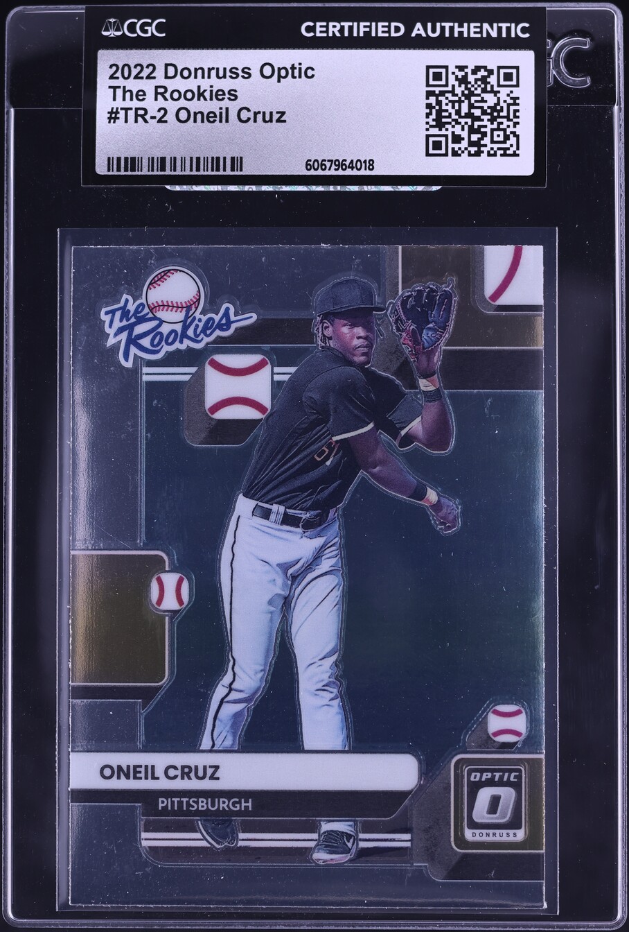 2022 Donruss Optic Oneil Cruz ROOKIE #TR-2 CGC AUTH on Fanatics Collect