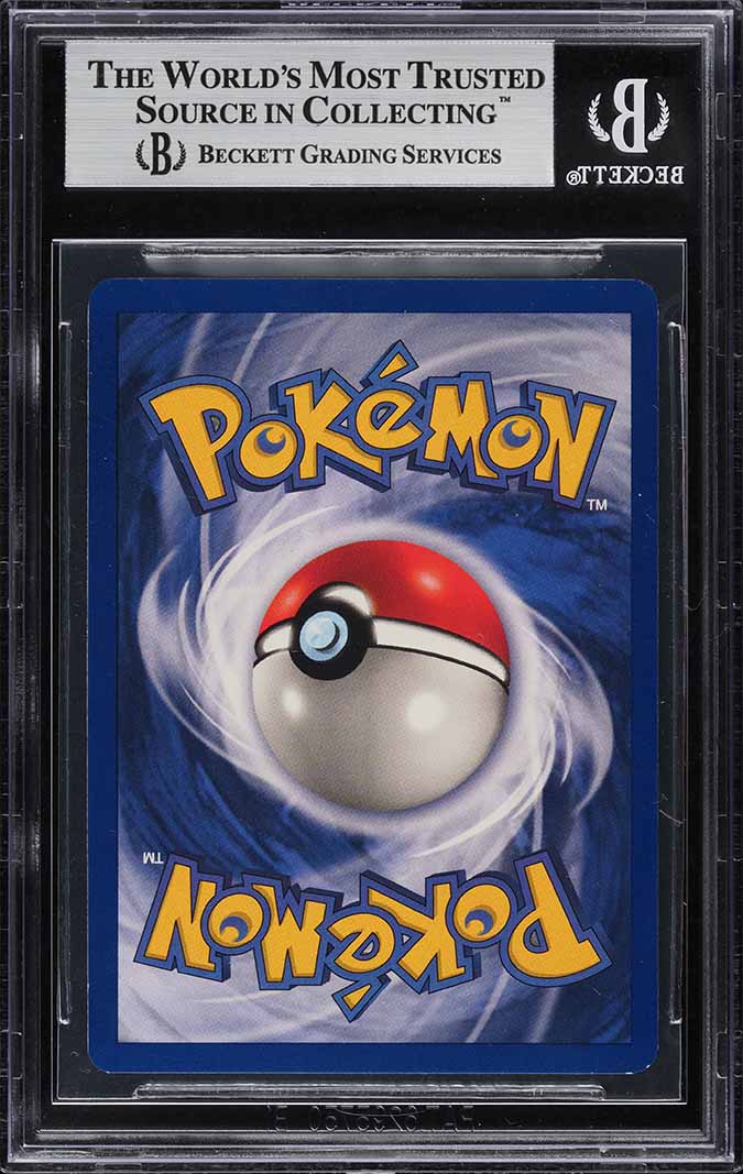 1999 Pokemon Base Set Shadowless 1st Edition Thin Stamp Holo Blastoise #2 BGS 9