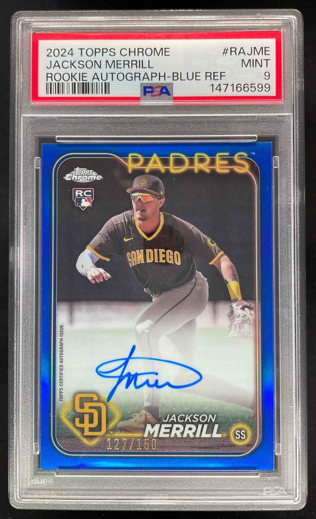 2024 Topps All Star Game Exclusive Jackson Merrill ROOKIE #699 PSA 