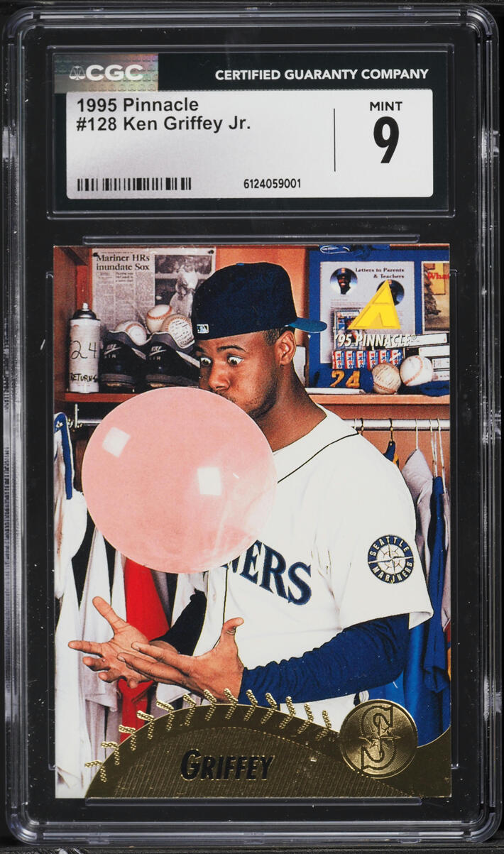 1995 Pinnacle Ken Griffey Jr. #128 CGC 9 MINT