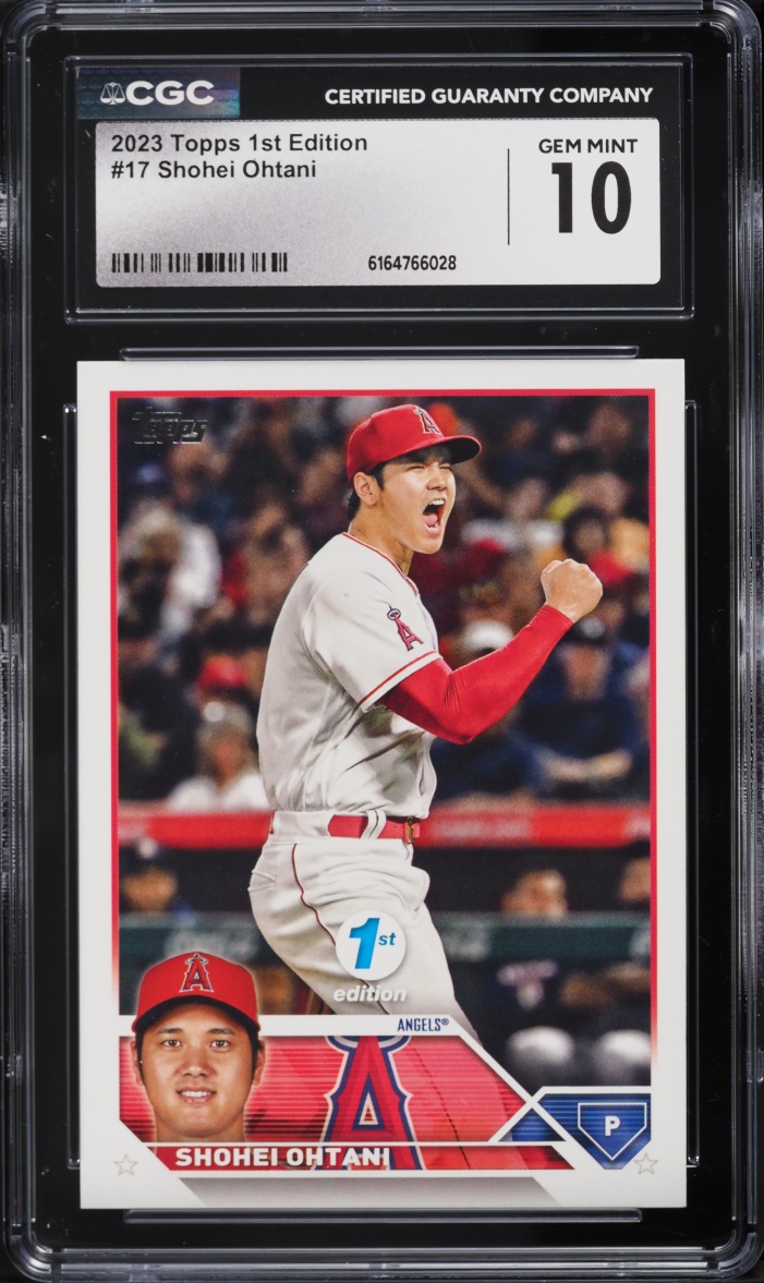 2023 Topps 1st Edition Shohei Ohtani #17 CGC 10 GEM MINT
