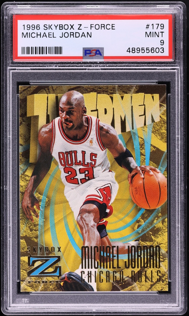 1996 Skybox Z-Force Michael Jordan #179 PSA 9 MINT