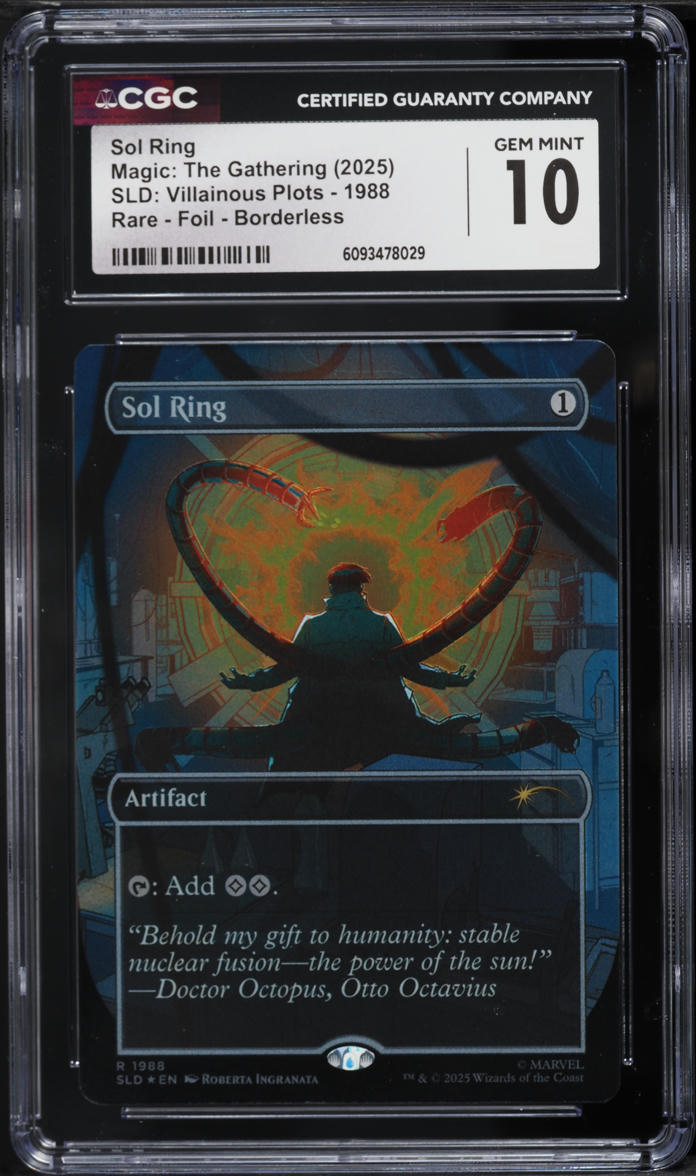 2025 Magic The Gathering MTG SLD Villainous Plots Foil Borderless Sol ...