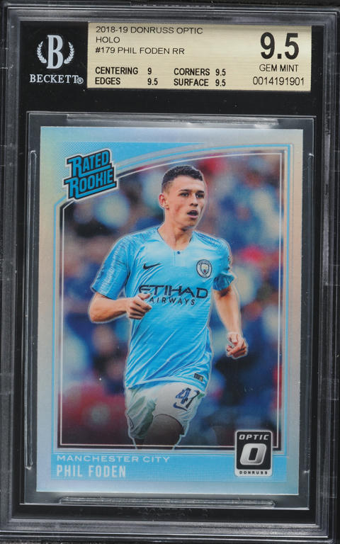 2017 WCCF Phil Foden フォデンRC PSA10 2017-18 Panini SEGA WCCF Extra Phil Foden Manchester City rare